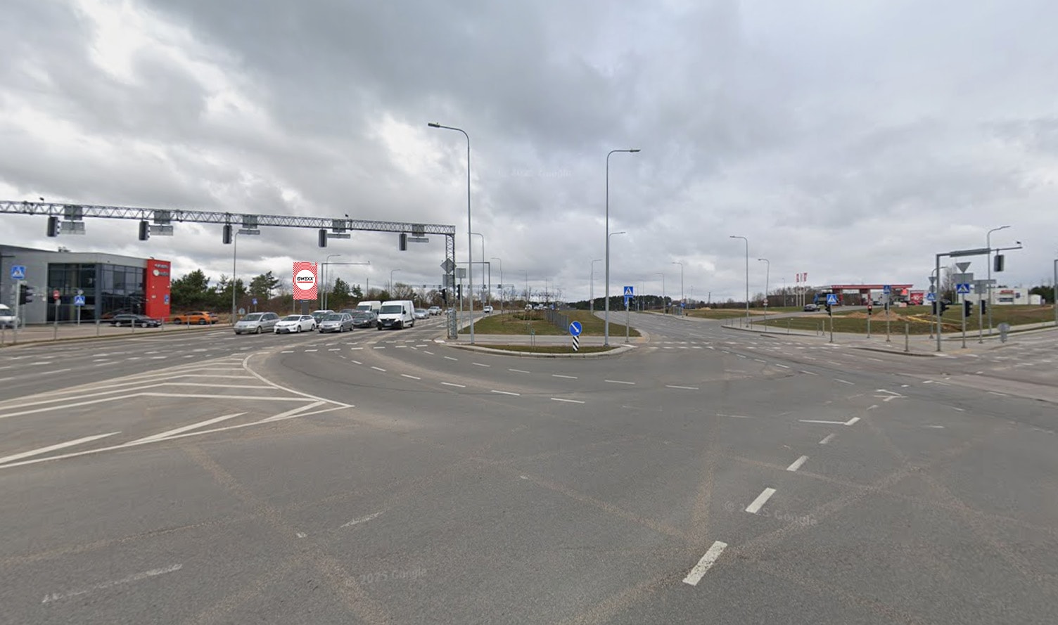Reklamos stendas Pilaitės Outlet (nuo Panoramos), Vilnius