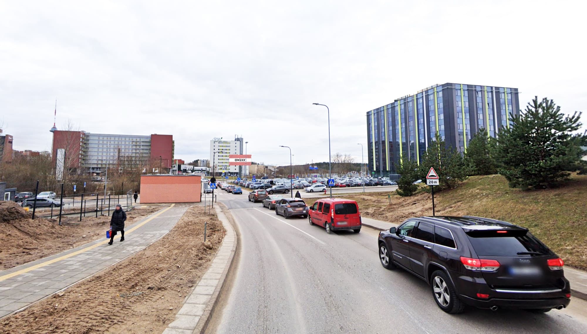 Reklamos stendas Pilaitės pr. ir Rutkausko g. sankirta, Vilnius