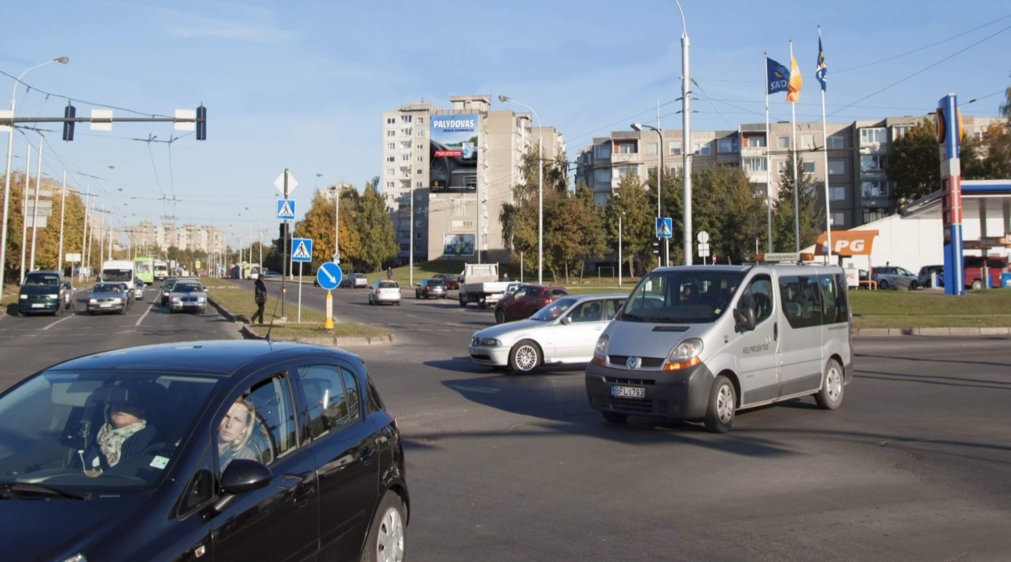 Reklamos stendas – Šiaurės pr. 101, Kaunas — Reklamos stendas Kaunas