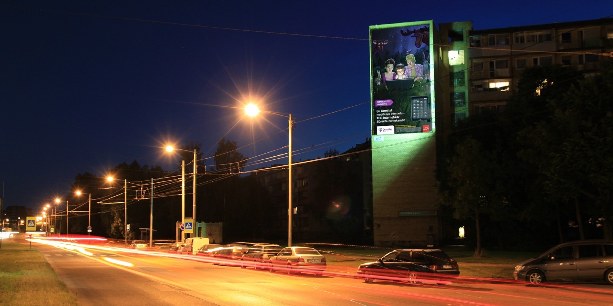 Reklamos stendas Taikos pr. 39, Kaunas — Reklamos stendas Kaunas