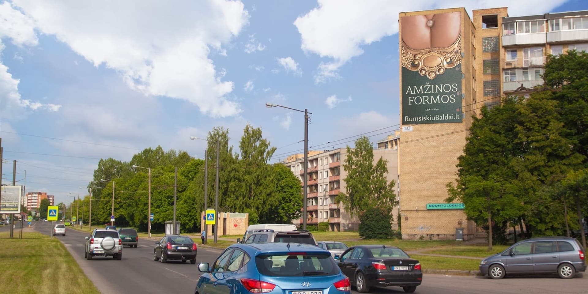 Reklamni pano Taikos pr. 39, Kaunas