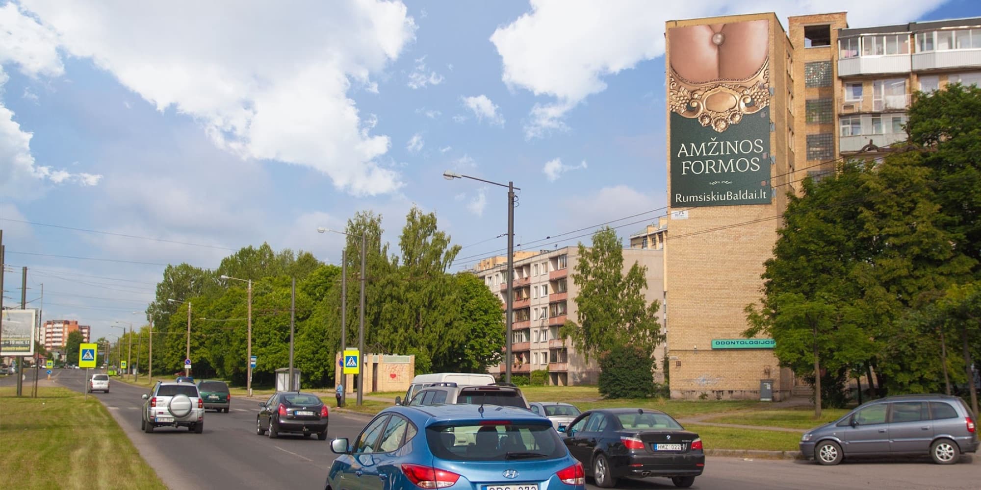 Reklamos stendas Taikos pr. 39, Kaunas