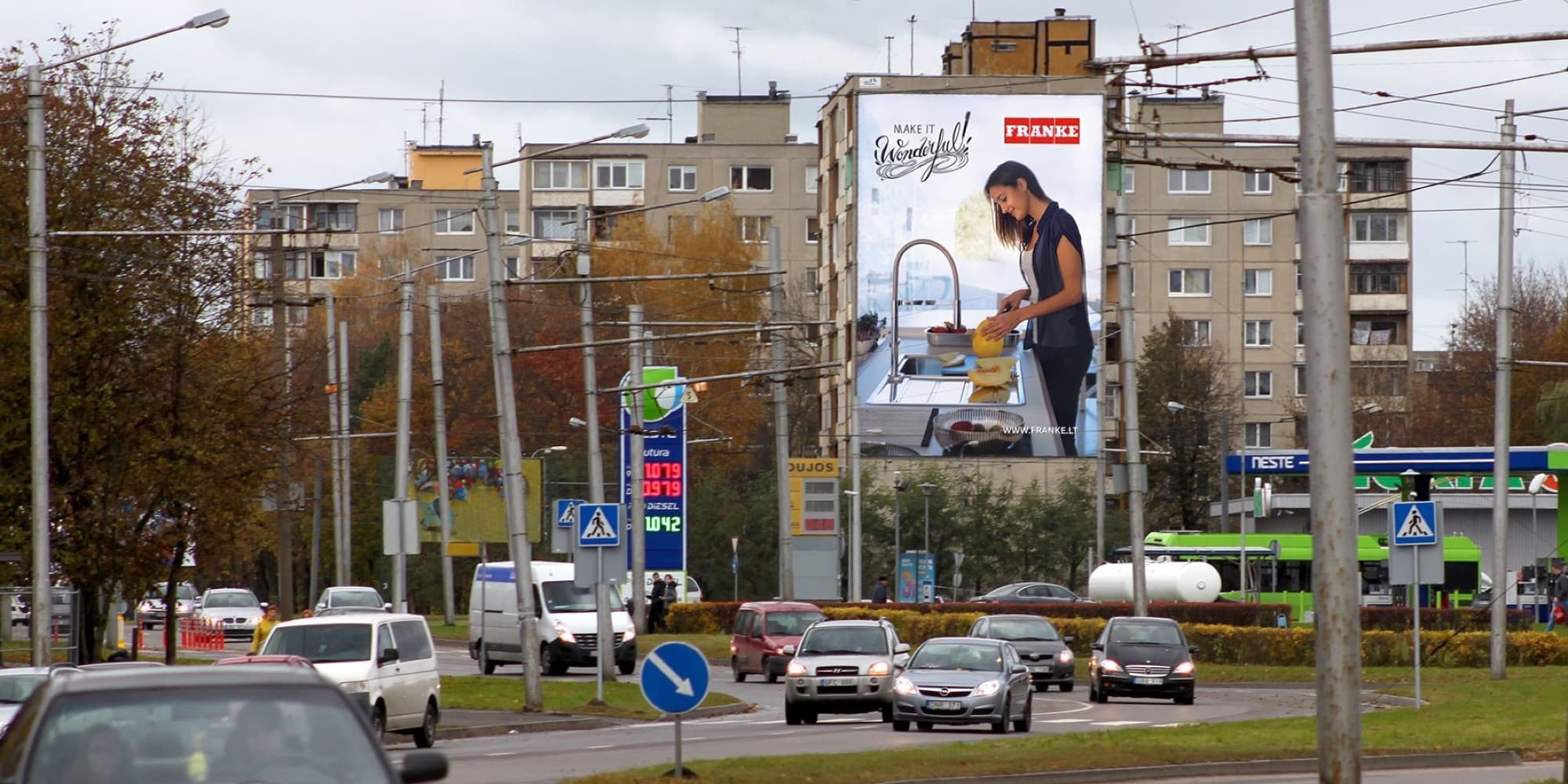 Reklamos stendas Taikos pr. 79, Kaunas