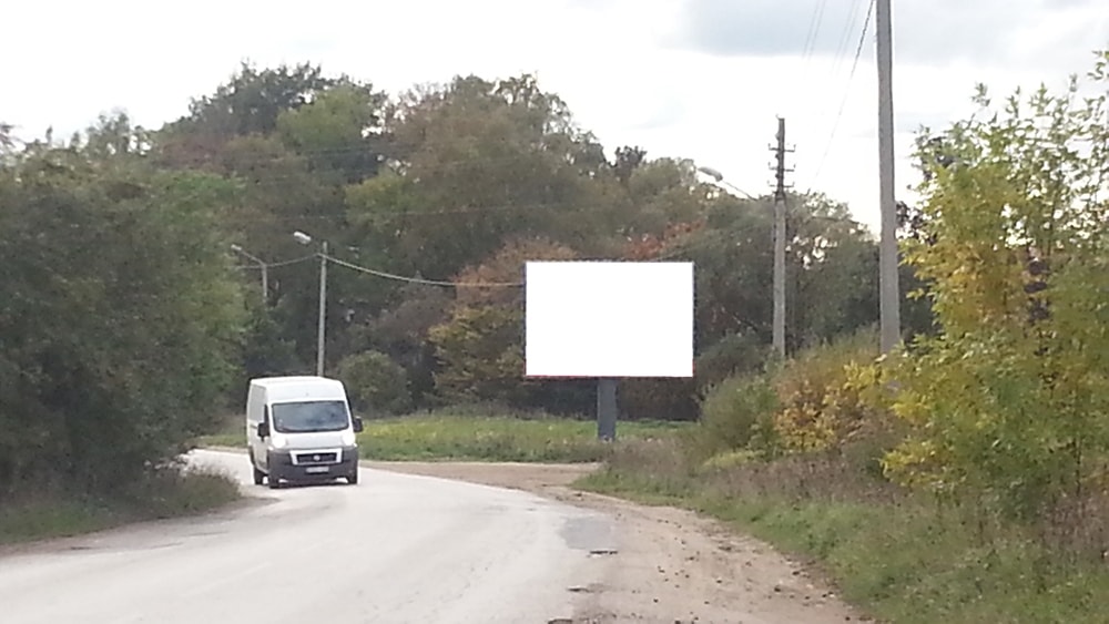 Reklamos stendas Tauralaukis, Klaipėda (B pusė) — Reklamos stendas Klaipėda
