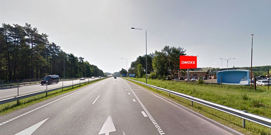 Reklamos stendas Vilniaus g. 75, Grigiškės, Vilnius — Reklamos stendas Vilnius