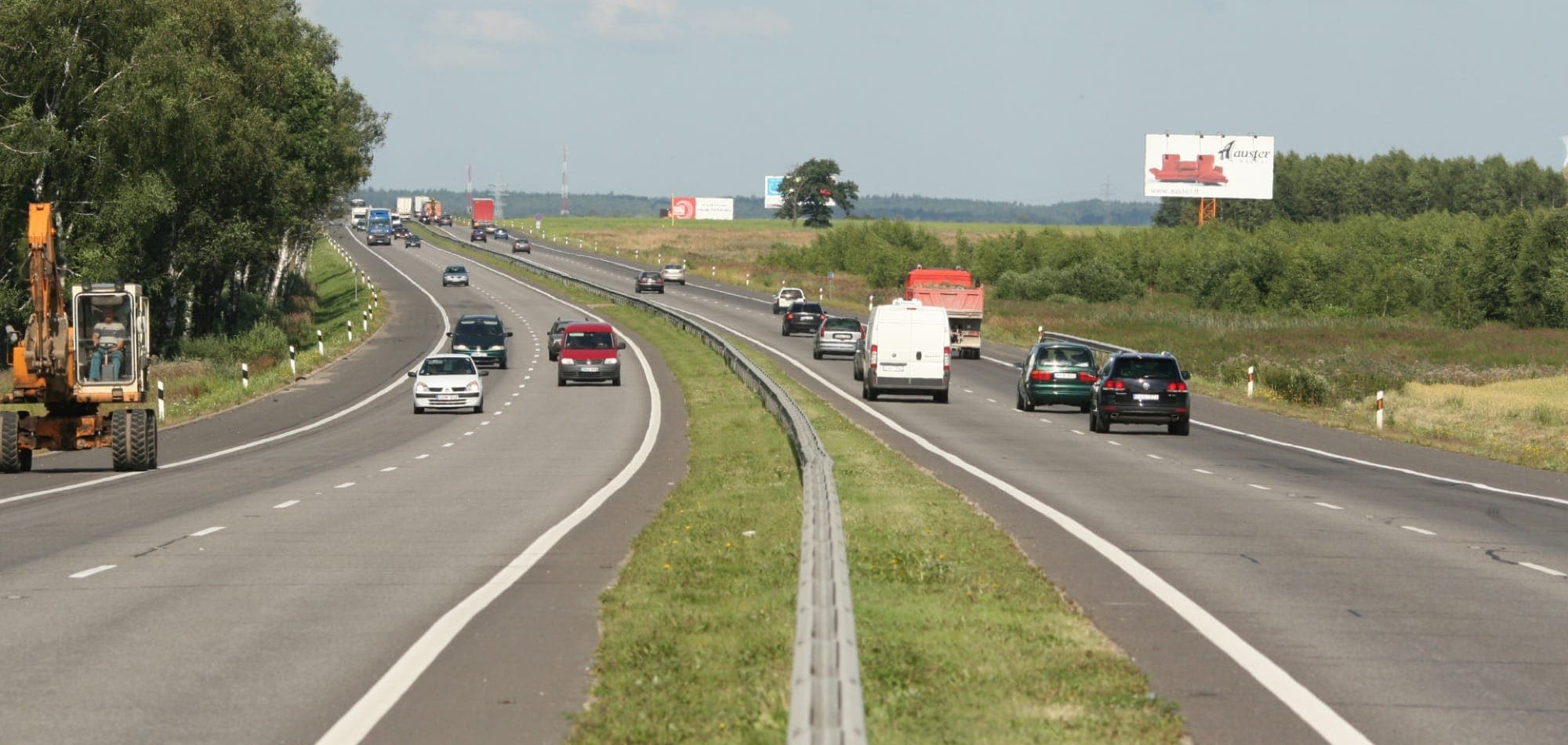 Vilnius - Kaunas, à 72 km de Vilnius (côté droit)