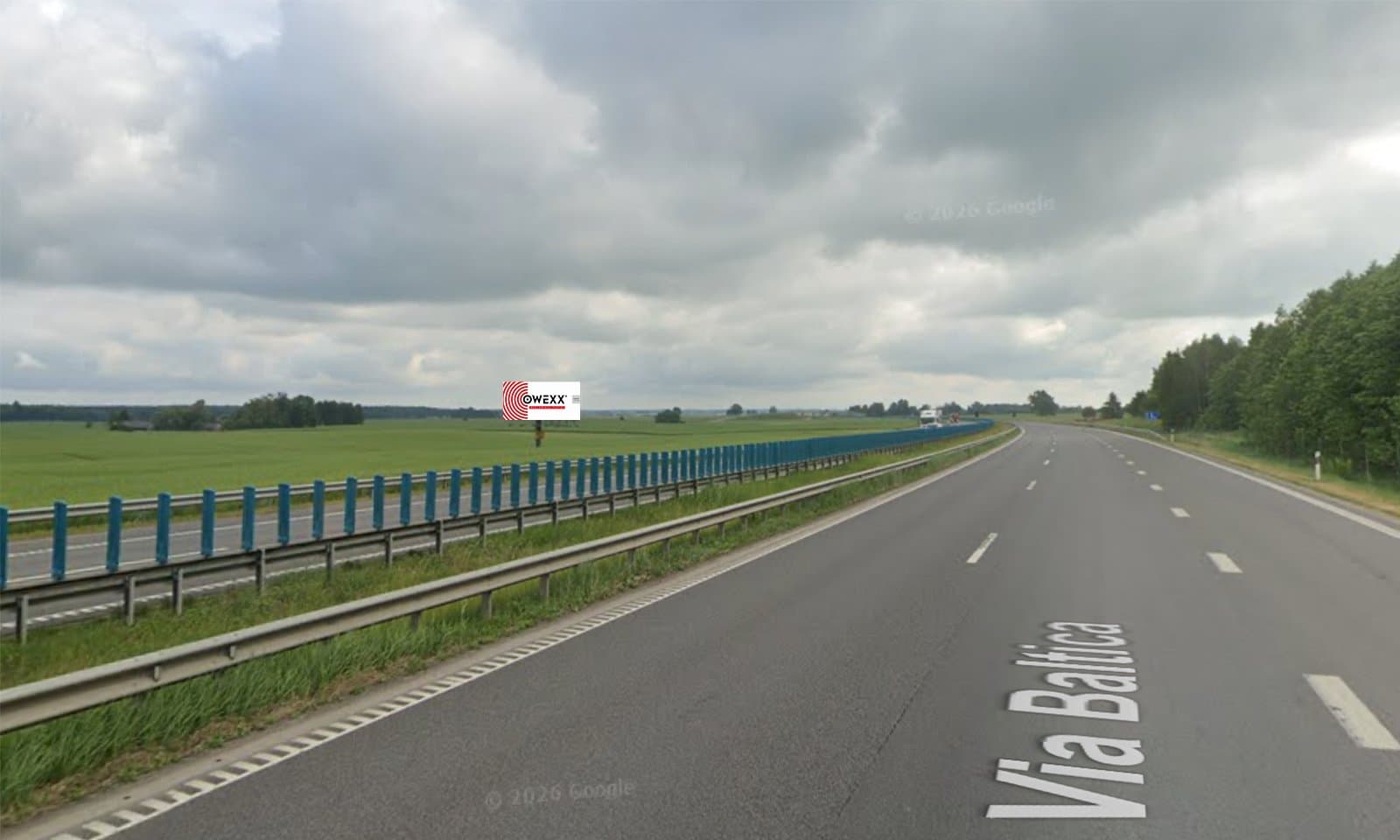 Reklamos stendas Nr. 3, Kazlų Rūdos savivaldybėje, A5 Kaunas – Marijampolė – Suvalkai, 41km (B pusė)