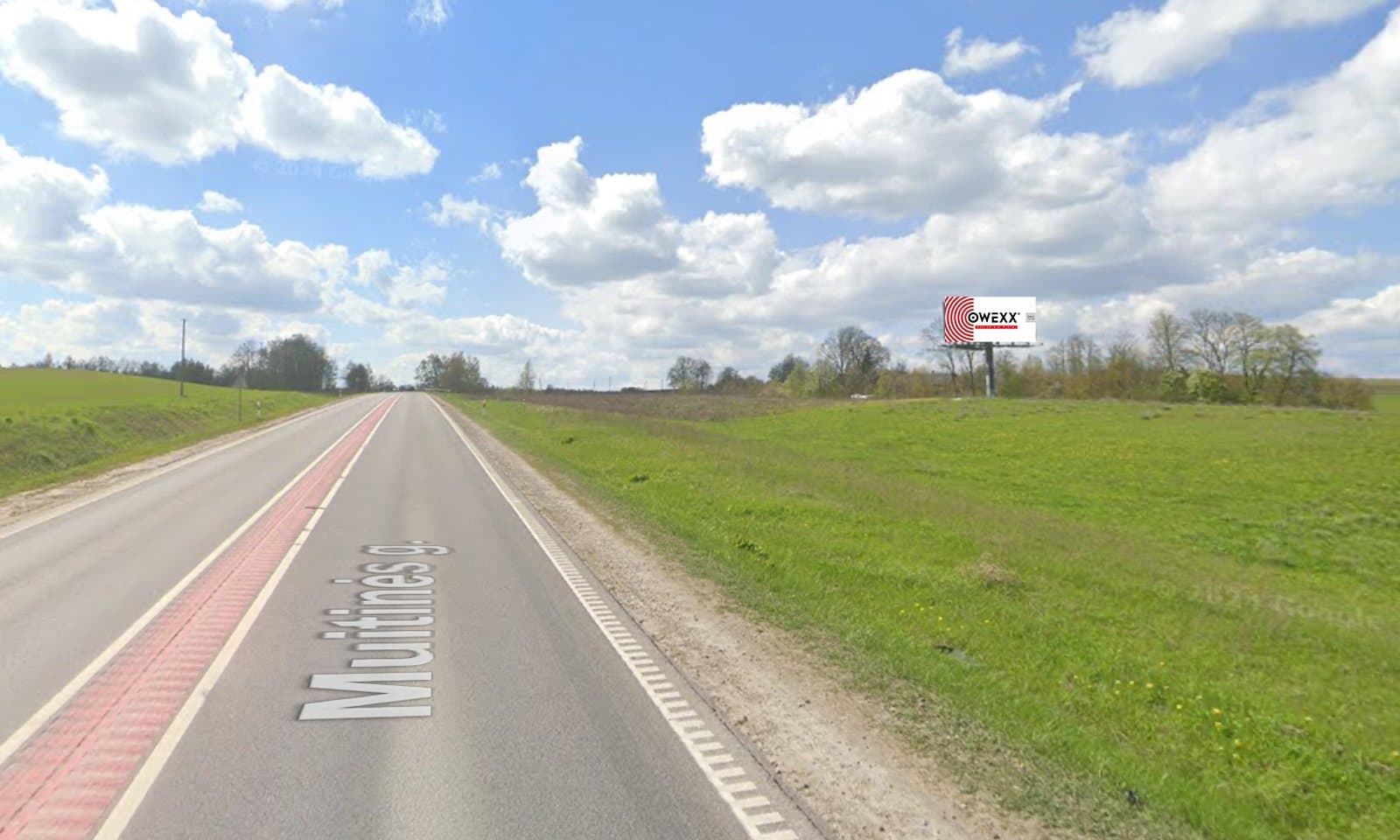 Reklamos stendas Nr. 2, A5 (Kaunas – Marijampolė – Suvalkai) 91km (dešinė pusė)