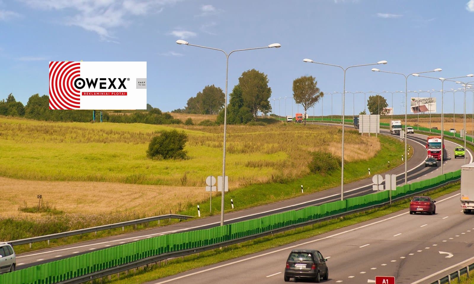 Autoroute A1, Kaunas - Vilnius (côté droit), 39,8 km de Vilnius