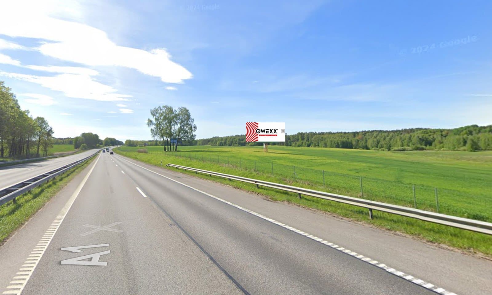 Kaunas - Vilnius, 55,8 km iki Vilniaus (kairėje pusėje)