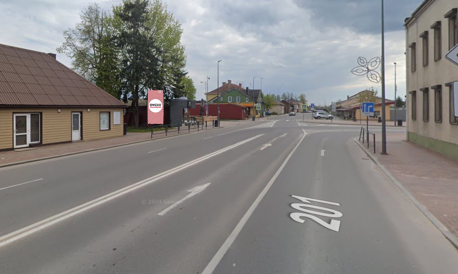 Reklamos stendas Kudirkos g., Marijampolė