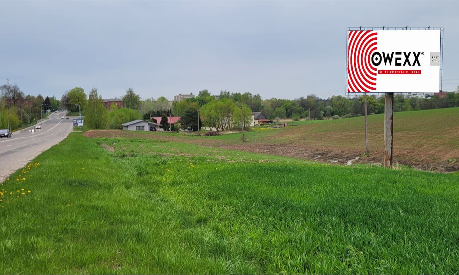 Panneau publicitaire – Route principale Marijampolė-Kalvarija, Marijampolė