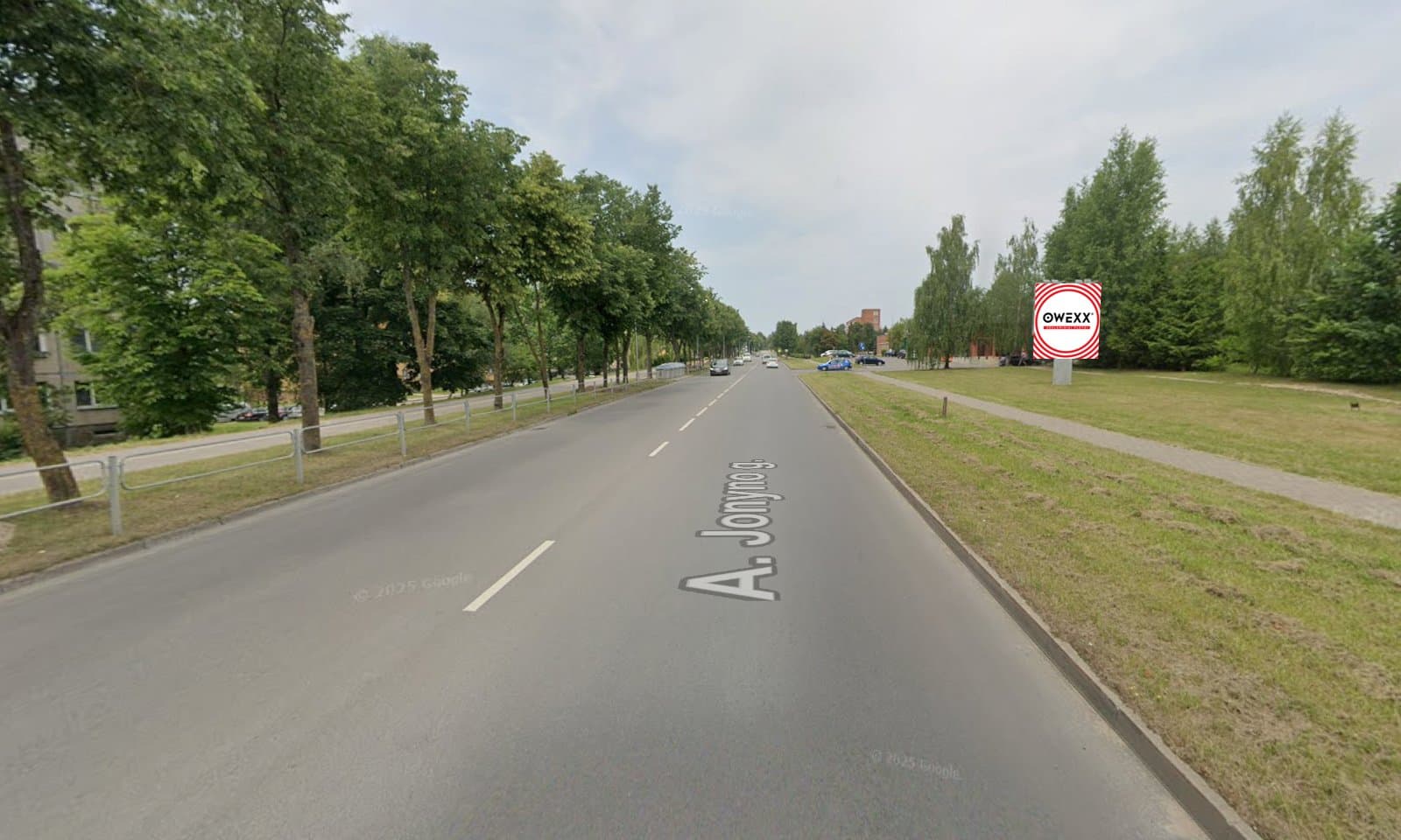 Reklamos stendas A. Jonyno g., B pusė, Alytus