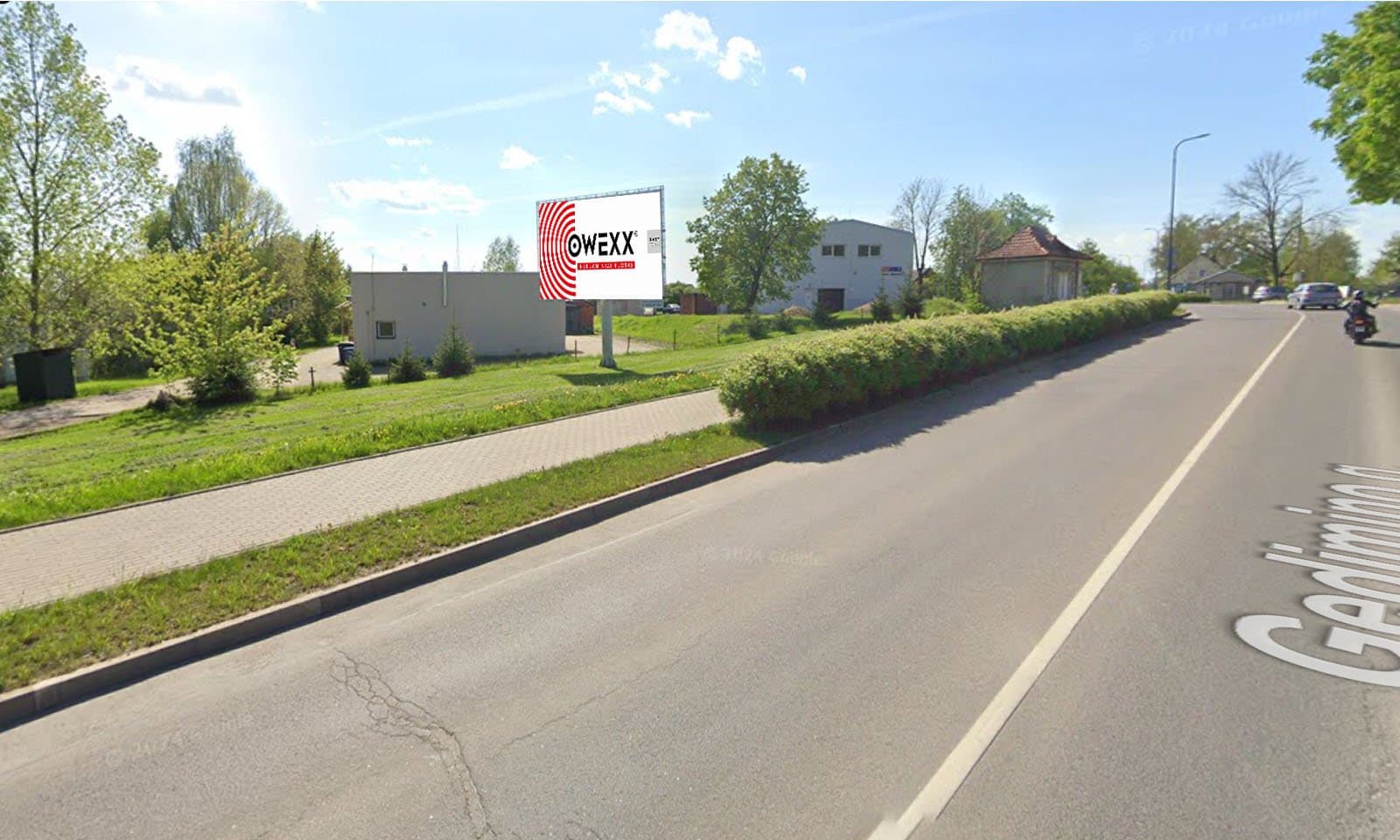 Reklamos stendas Gedimino g., Kaišiadorys