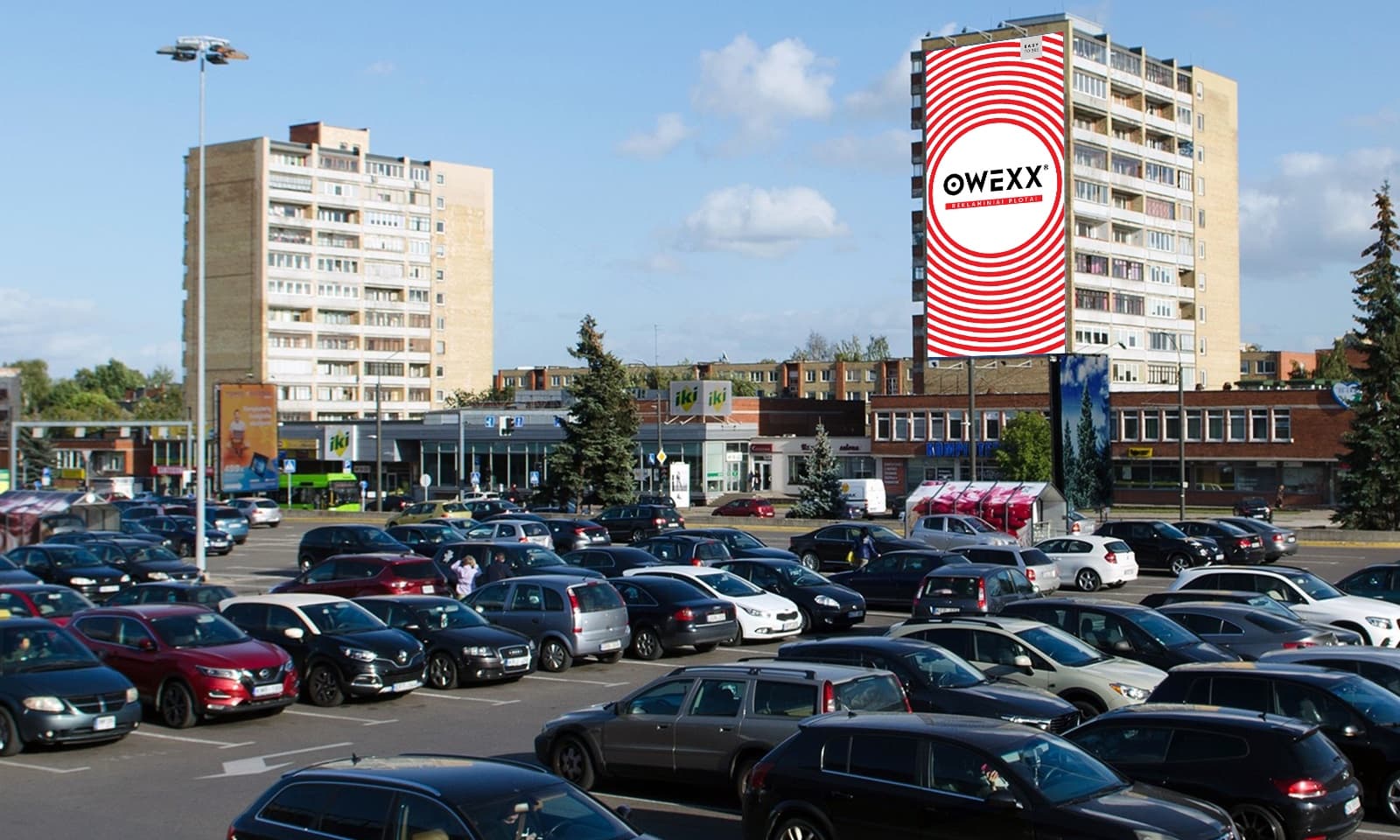 Reklamos stendas J. Basanavičiaus alėja 62, Kaunas