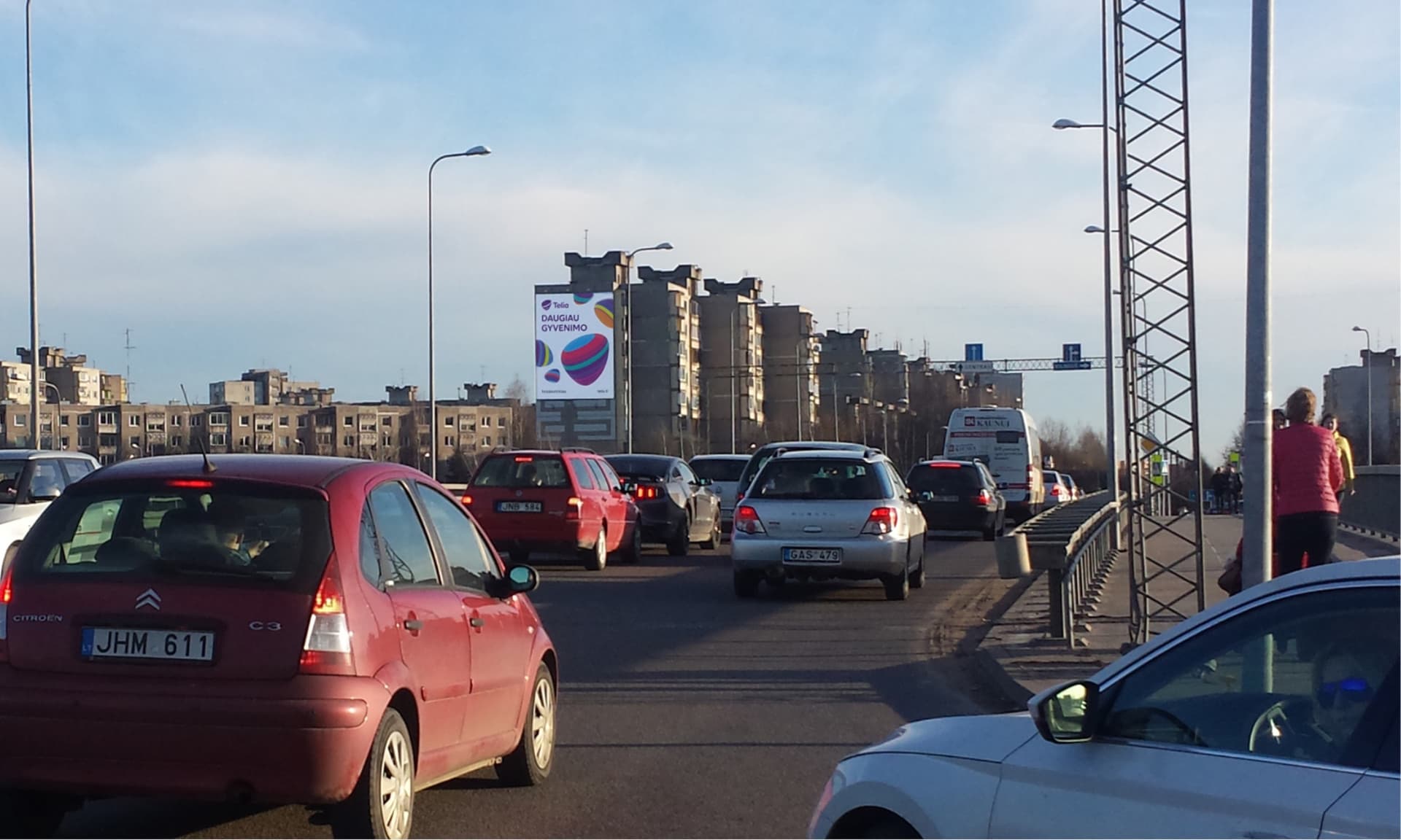 Reklamos stendas Jotvingių g. ir Kuršių g. sankryža, Kaunas — Reklamos stendas Kaunas
