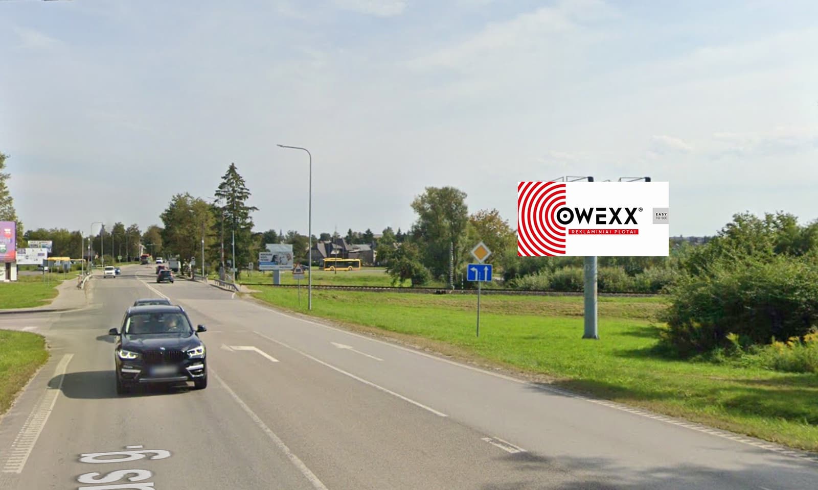 Reklamos stendas kelias Šiauliai – Kuršėnai (nuo Kuršėnų), Šiauliai