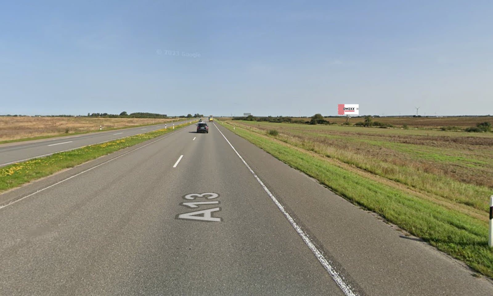 Reklamos stendas, Klaipėda–Palanga 22km (D pusė)