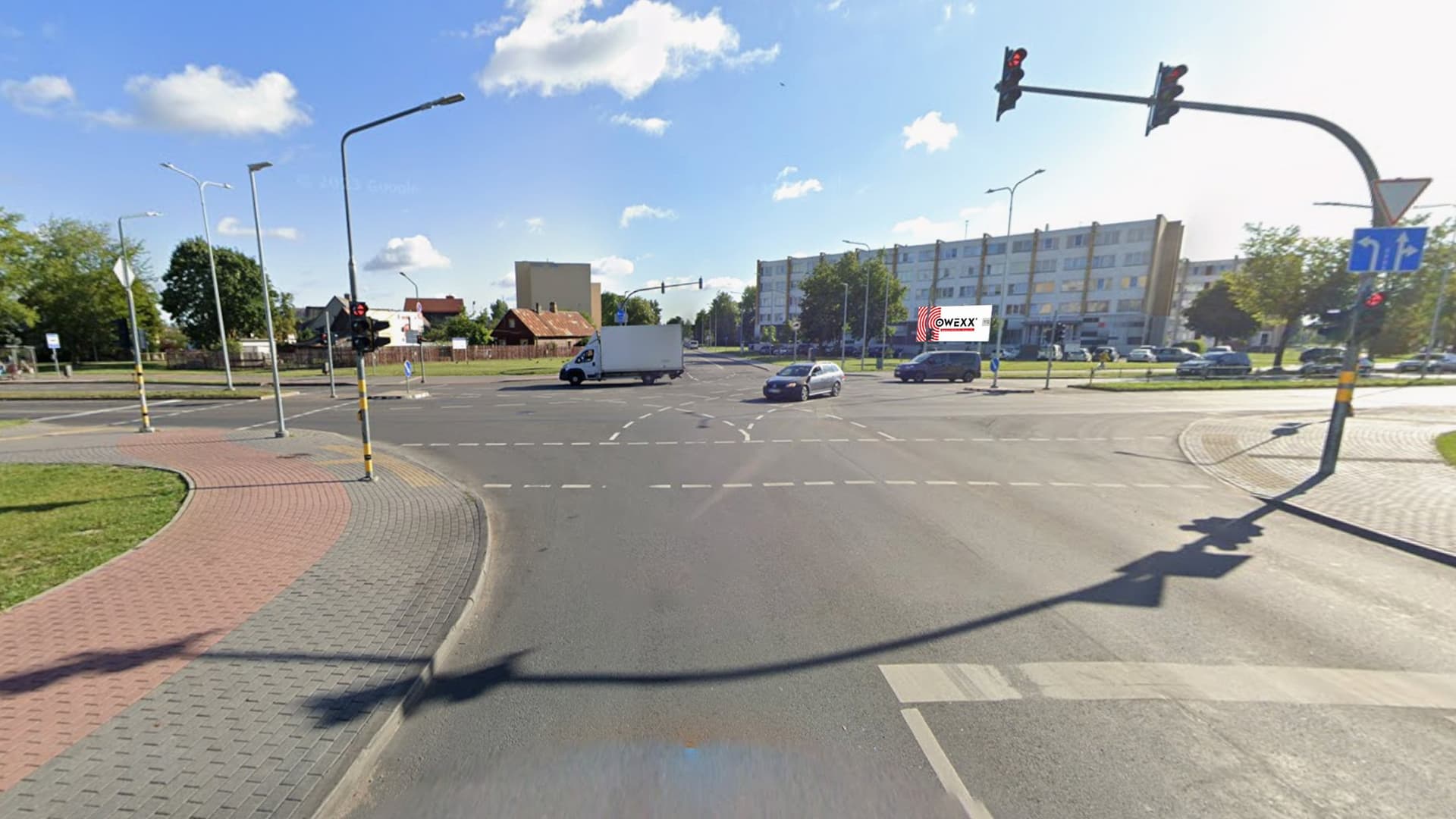 Reklámtábla – Nemuno - Tilvyčio u., Panevėžys