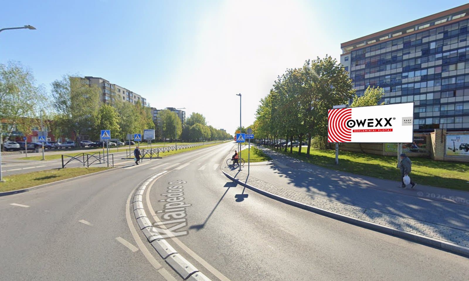 Reklamos stendas Projektuotojų g., PC „Maxima“ aikštelė, Panevėžys