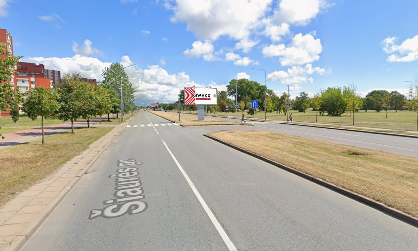 Reklámtábla Šiaurės pr., Klaipėda (IKI Studlendas) (B oldal)