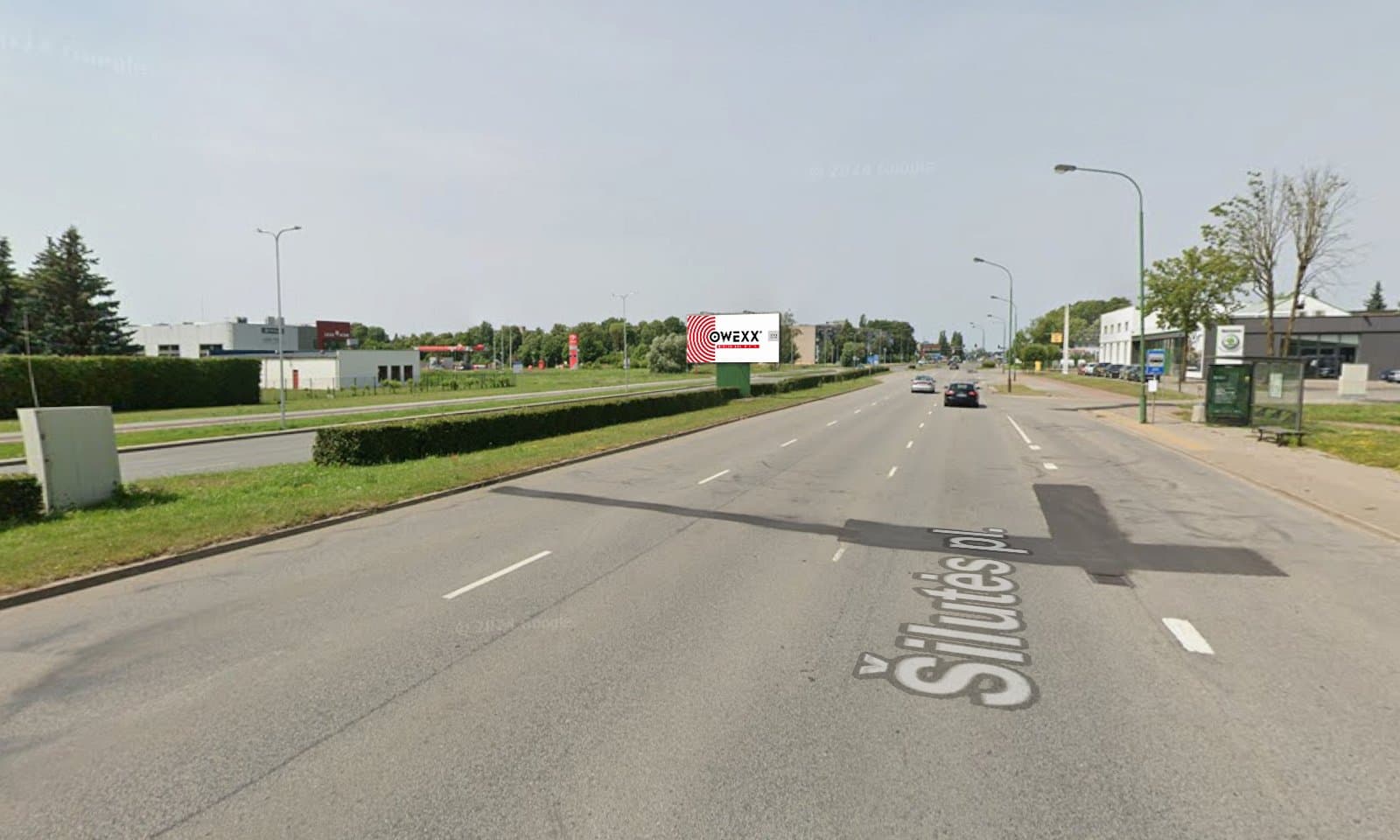 Reclamebord Šilutės pl. 19C, Klaipėda (kant A)