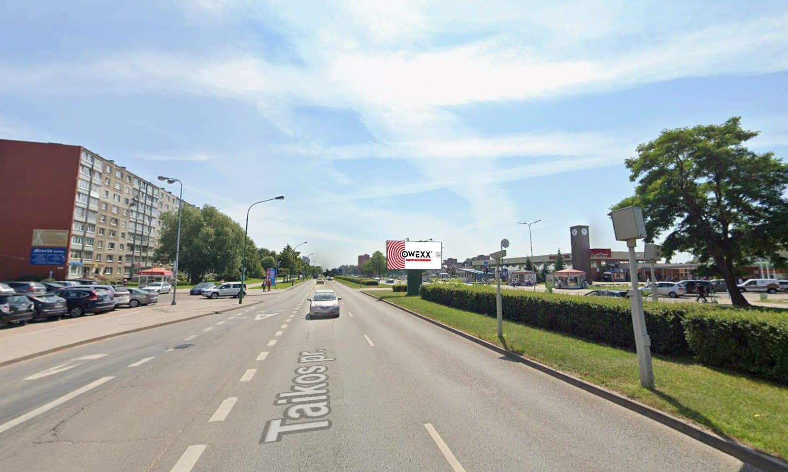 Panou publicitar Taikos pr. 109, Klaipėda (partea B)