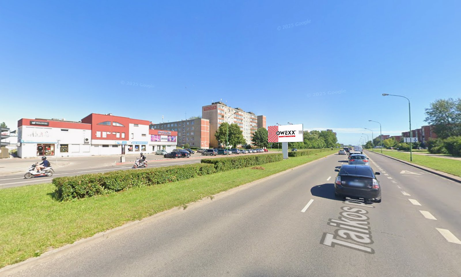 Reklamni pano – Taikos pr. 119E, Klaipėda, B strana — Reklamni pano Klaipėda