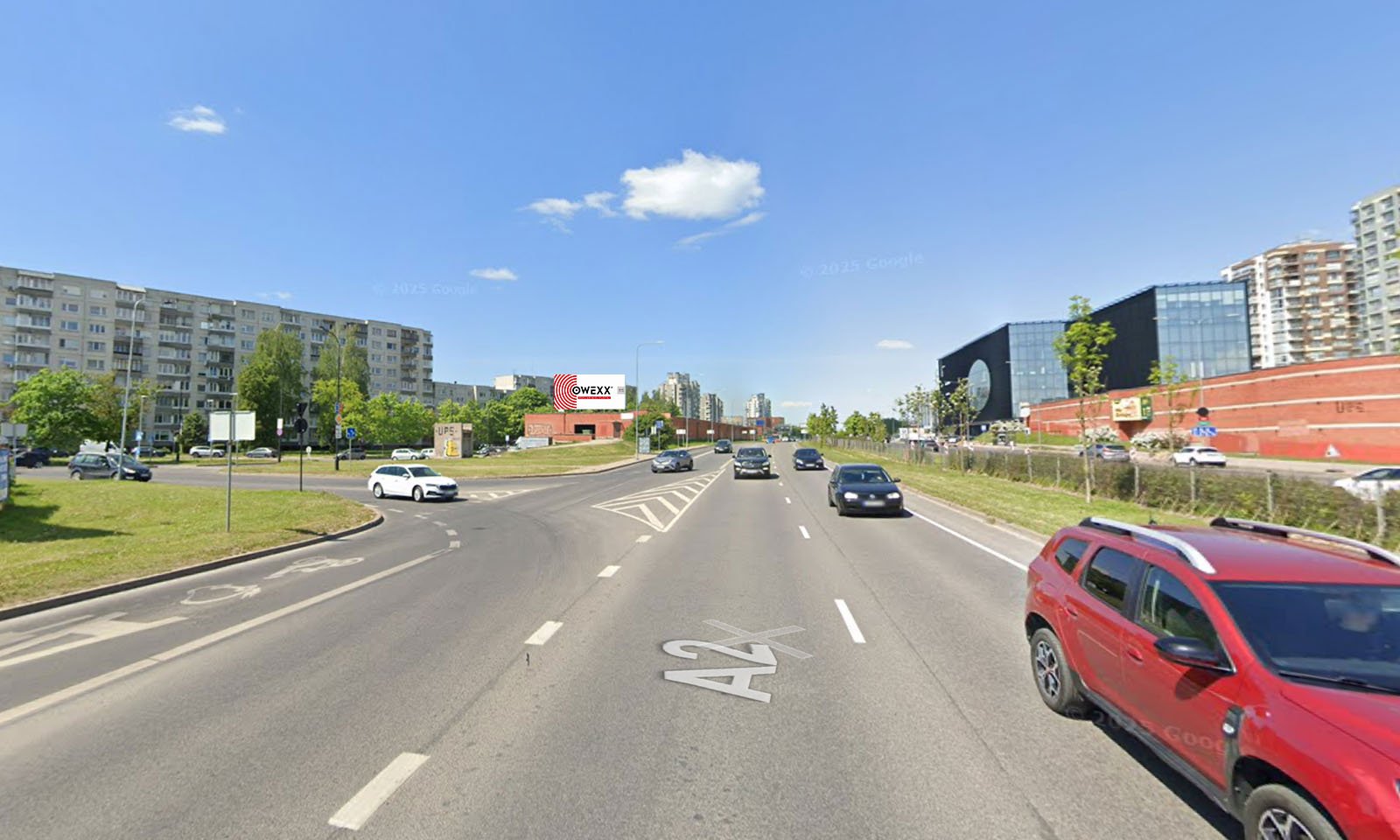 Reklamos stendas Ukmergės g. 202A, Vilnius — Reklamos stendas Vilnius