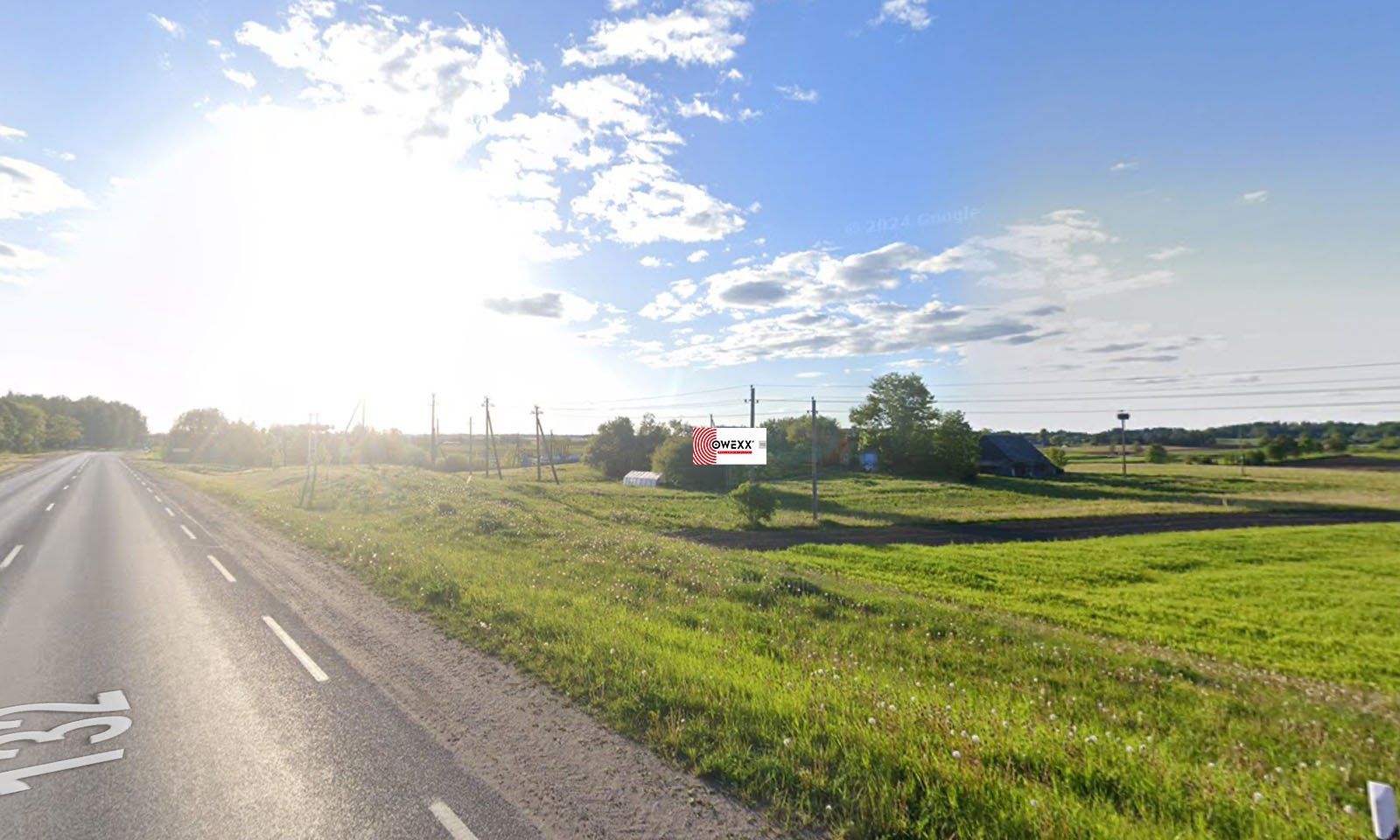 Reklamos stendas Vilniaus g., Lazdijai — Reklamos stendas Lazdijai