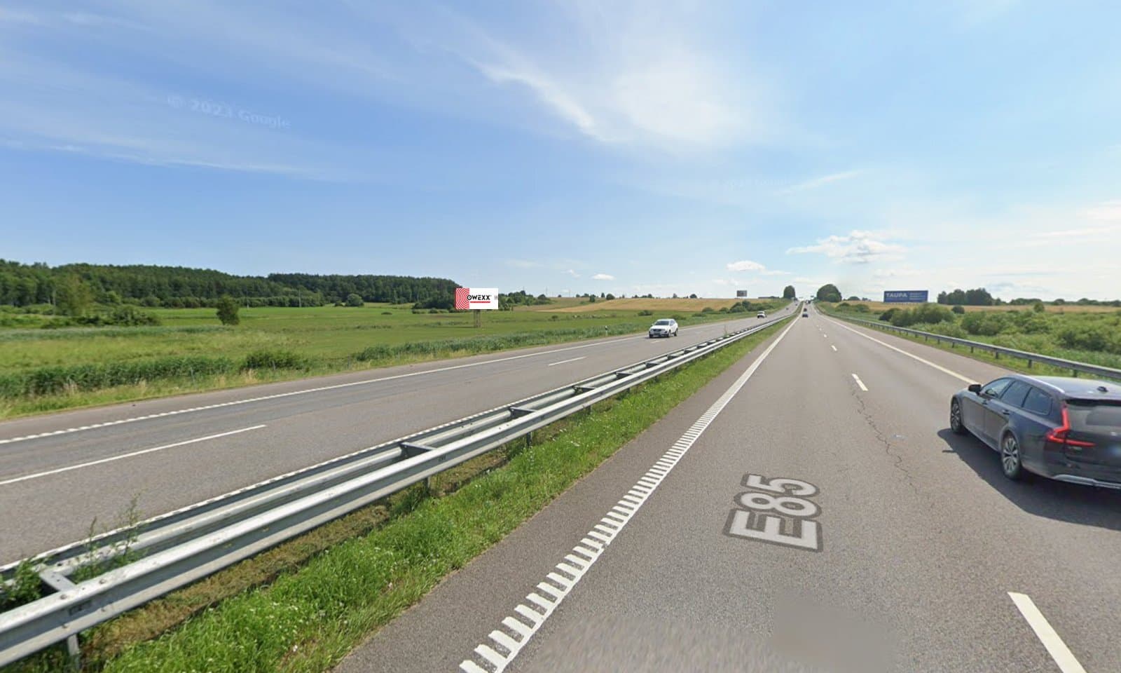 Reklamos stendas, Vilnius–Kaunas 53km (K pusė)