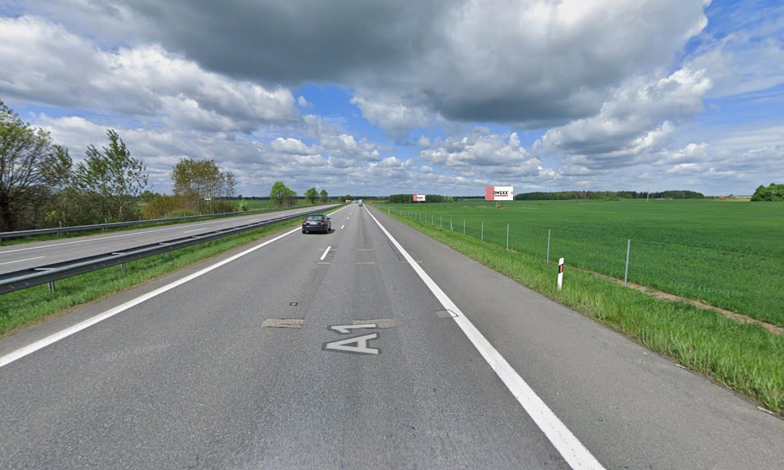 Reklamos stendas, Vilnius–Kaunas 73km