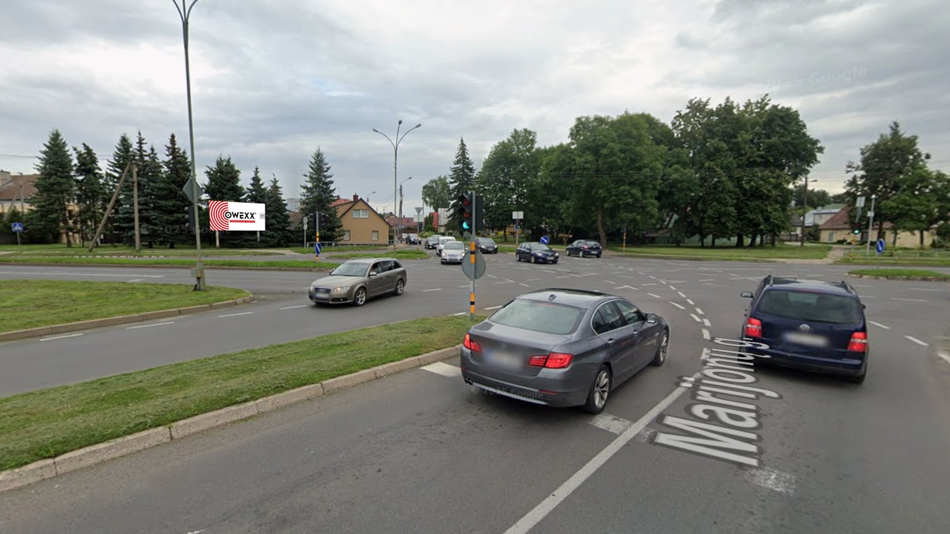 Cartellone pubblicitario – Smėlynės - Marijonų g. (dal centro), Panevėžys — Cartellone pubblicitario Panevėžys