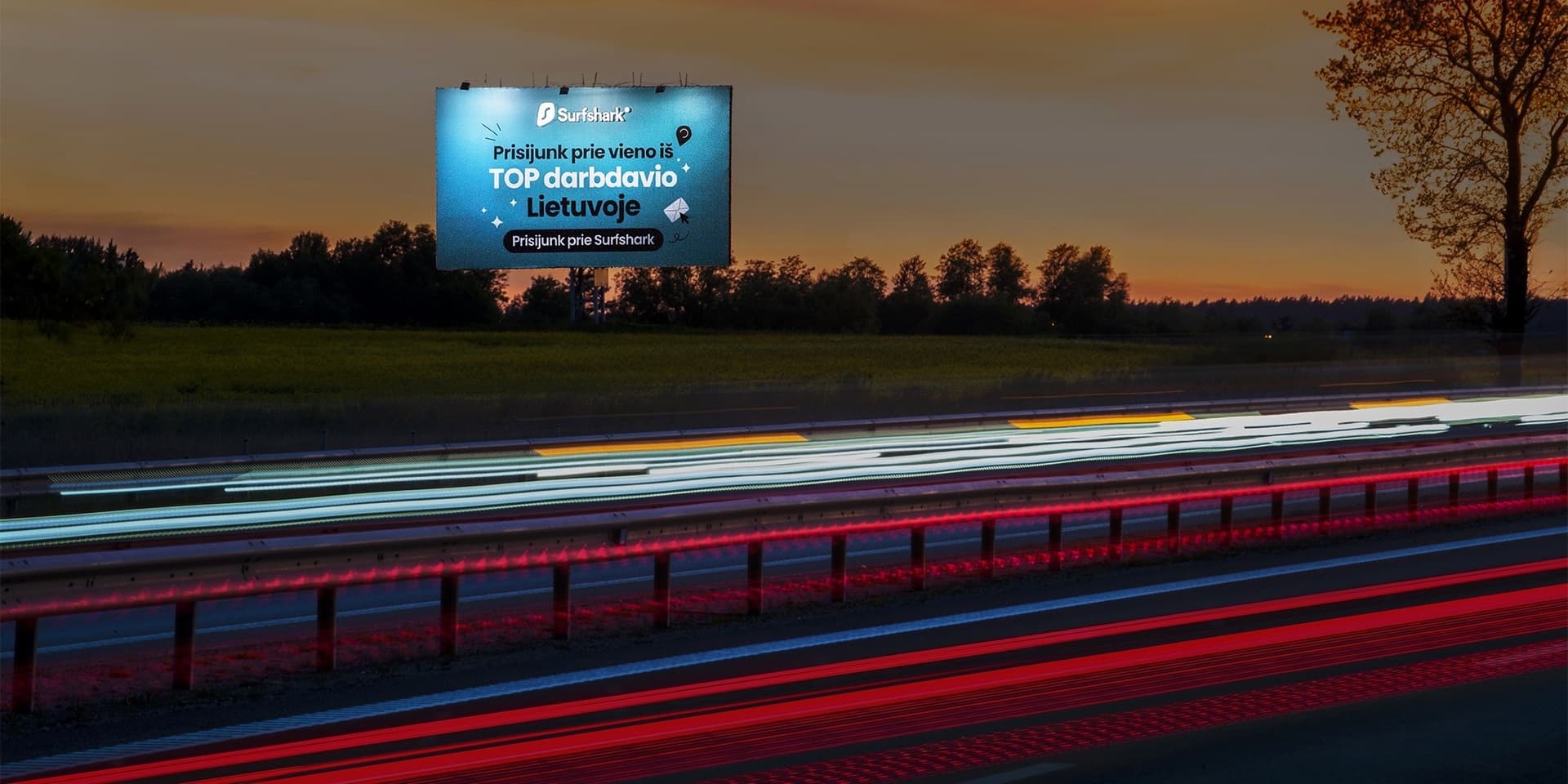 Reklamos stendas Automagistralė A1, Vilnius - Kaunas (kairėje pusėje), 76.7 km nuo Vilniaus — Reklamos stendas Pagrindiniai keliai