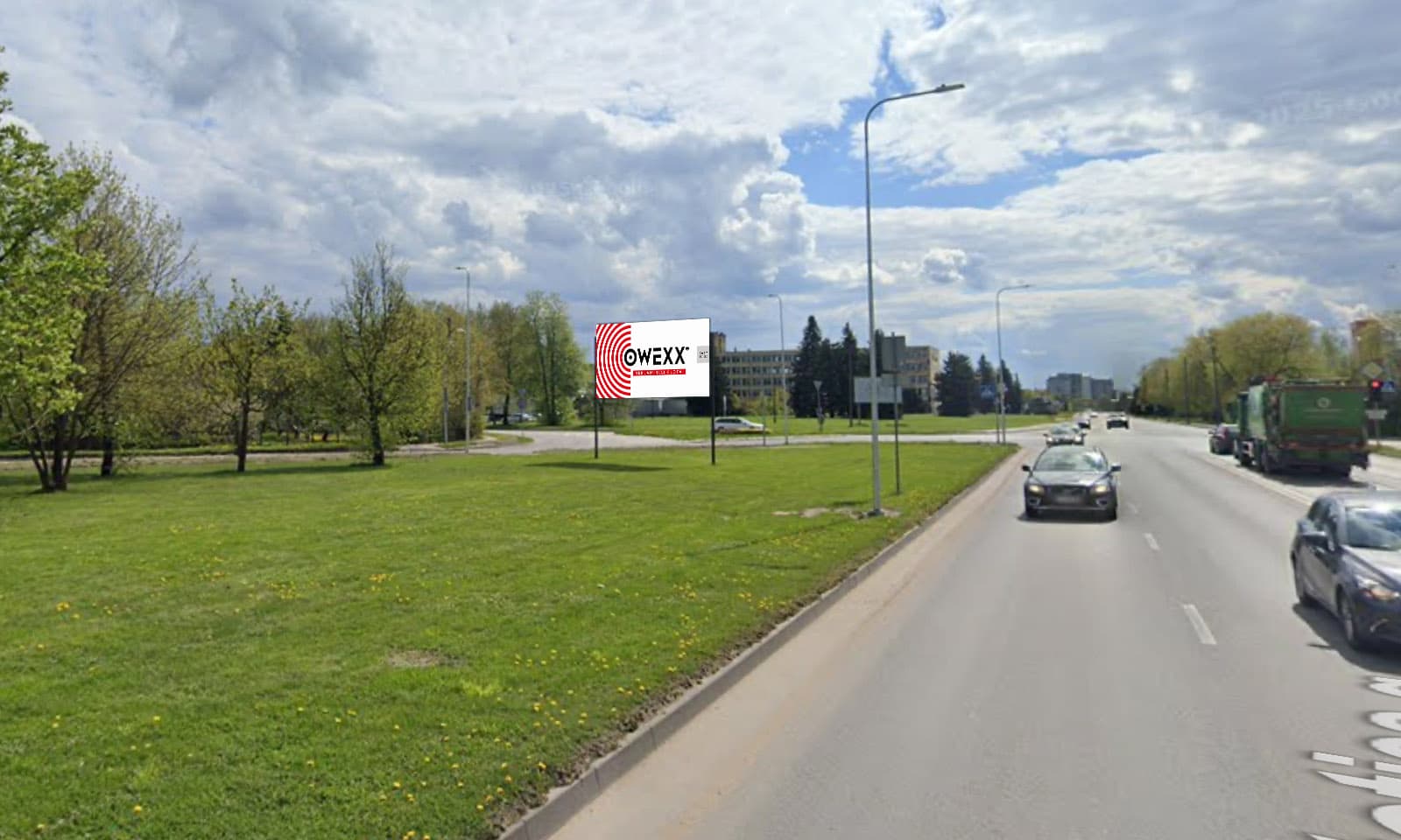 Kauno g., huoltoaseman vieressä, keskustan suuntaan, Marijampolė