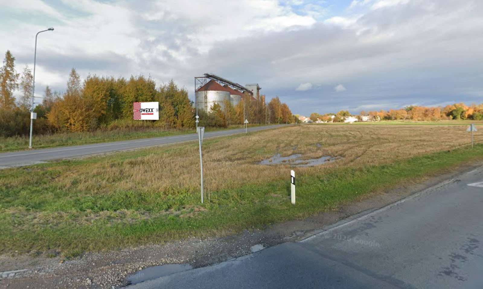 Reklamos stendas – Laisvės g., Skuodas — Reklamos stendas Skuodas