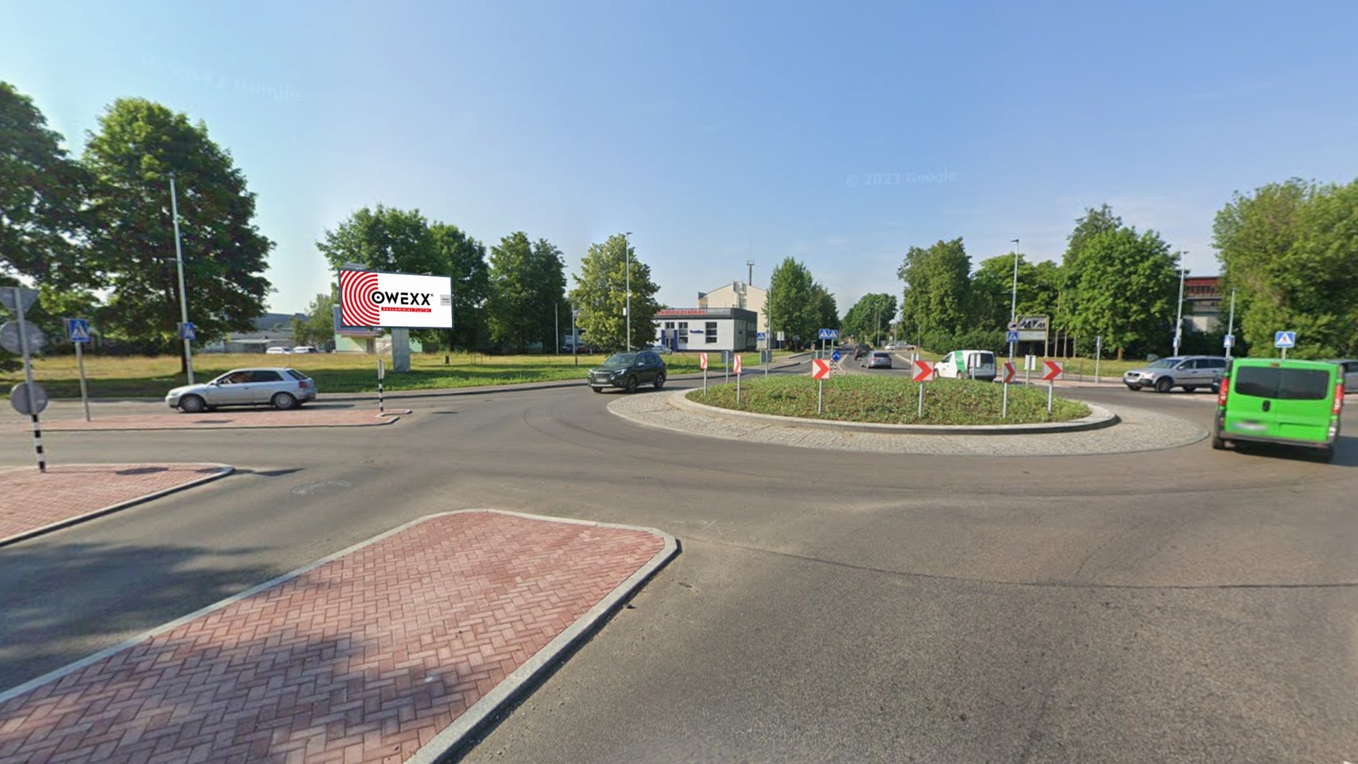 Reklamni pano – Tinklų - Senamiesčio ul., Panevėžys — Reklamni pano Panevėžys