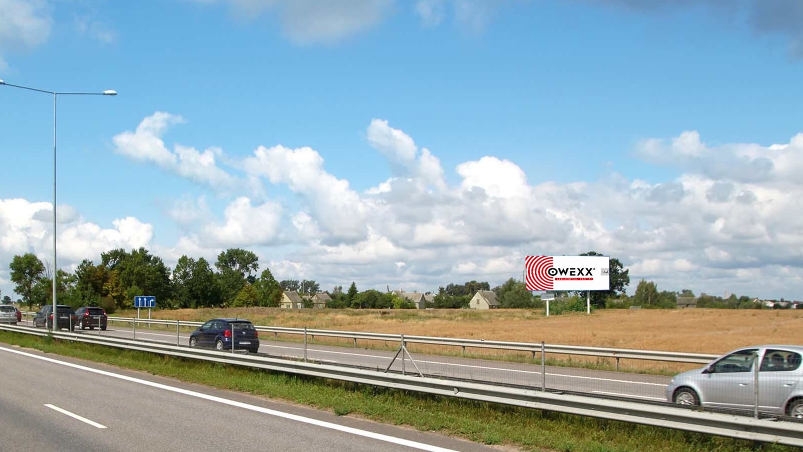 Automagistralė A1, Vilnius - Kaunas (dešinėje pusėje), 69 km nuo Vilniaus