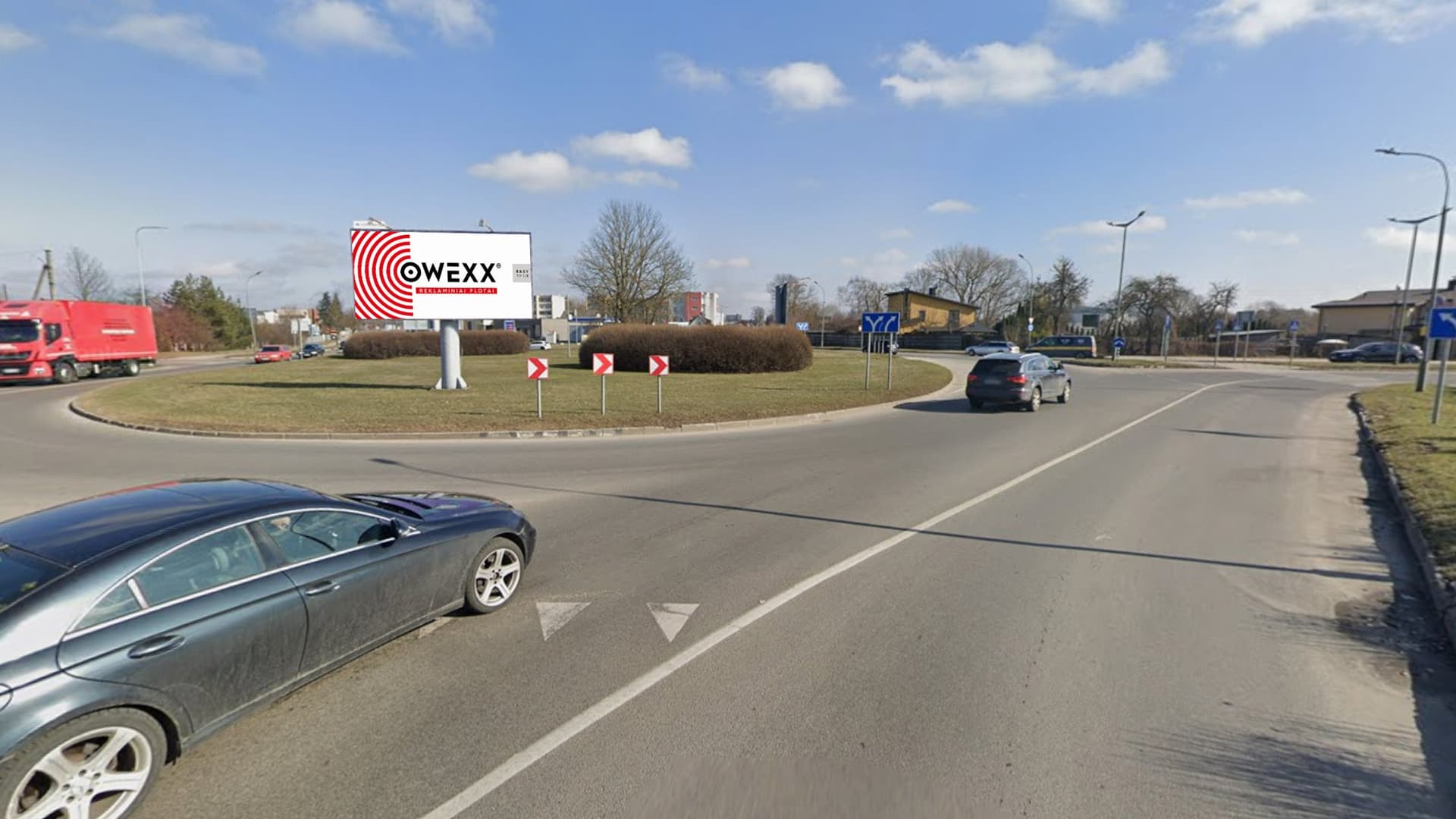 Reklamni pano – Žiedas (iz ulice Janonio), Panevėžys