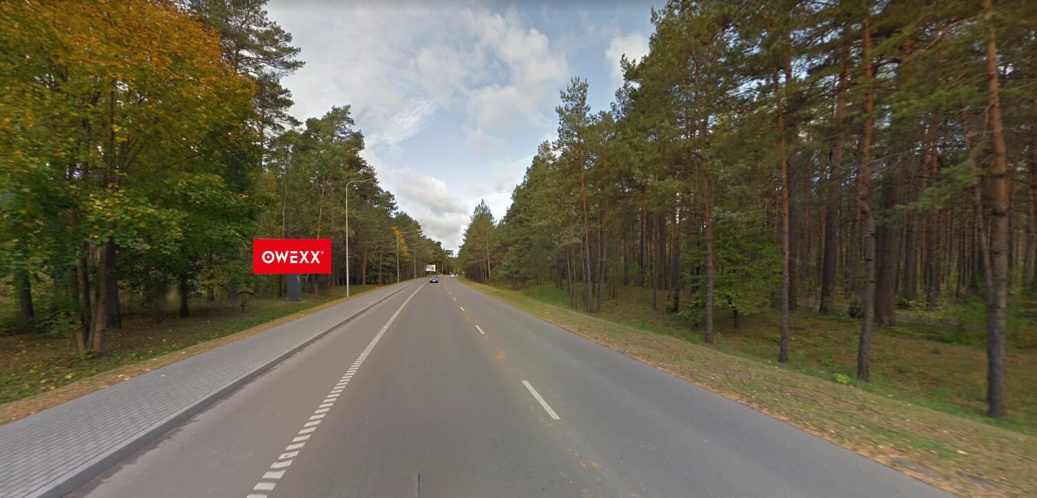 Reklamos stendas – M. K. Čiurlionio g., Druskininkai
