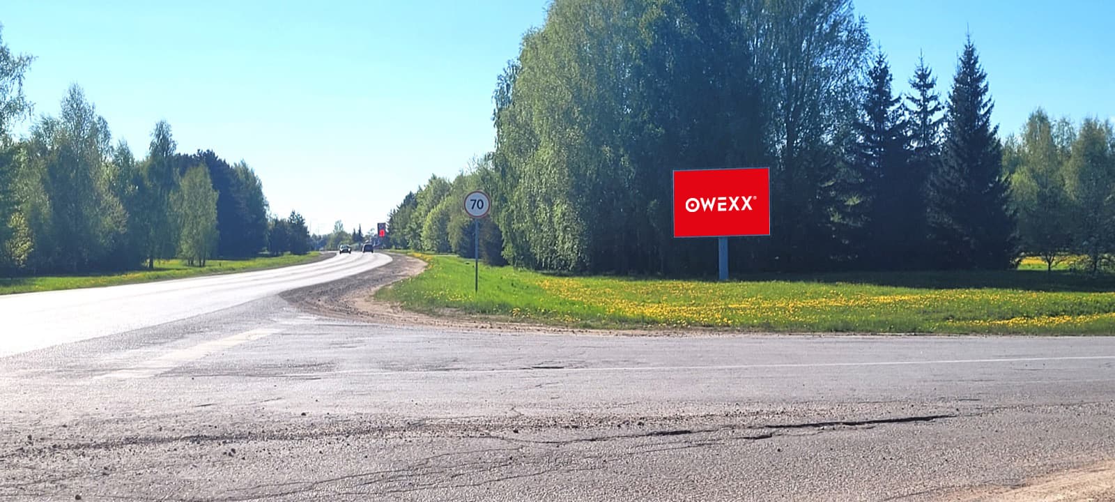 Reklamni pano – Respublikos g., Biržai