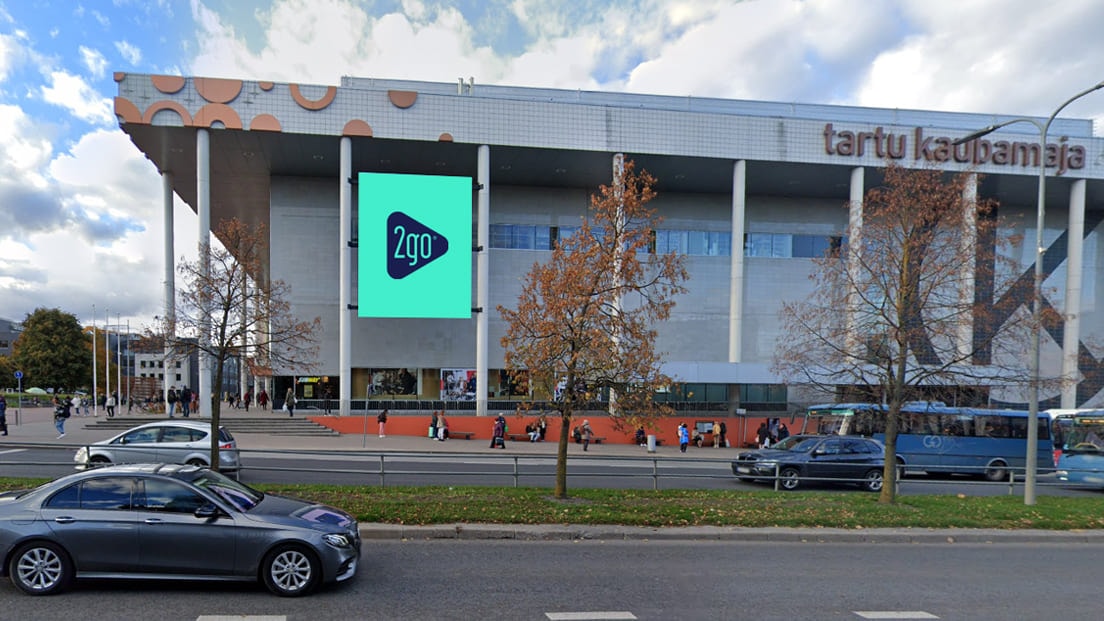 Ekranas „Tartu Kaubamaja II“, Tartu