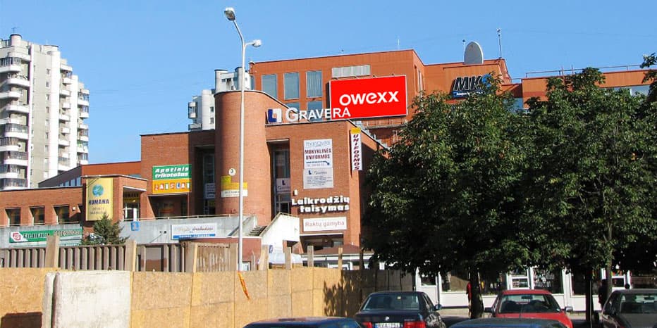 Ukmergės g. 222, Trypusis på byggnadens vägg II, Vilnius