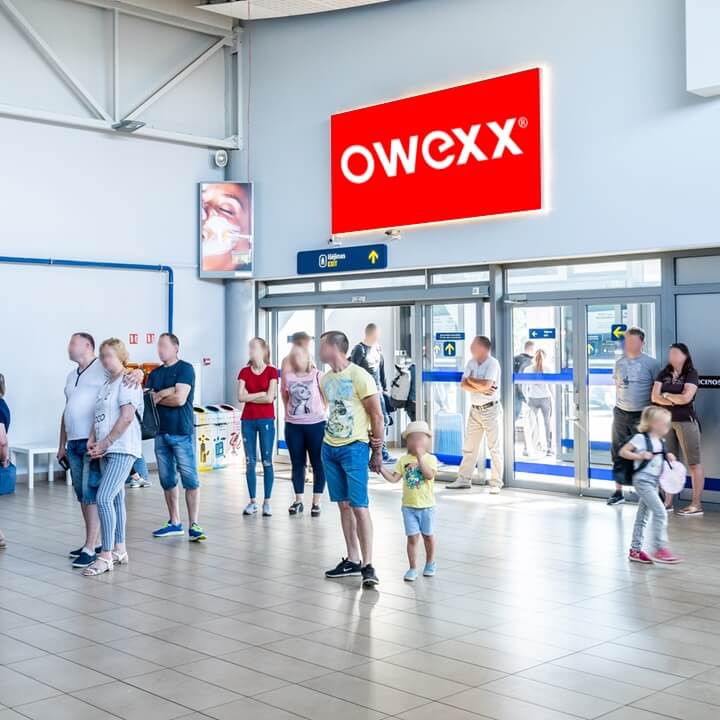 Leuchtkasten ORV 9 — Flughafen Palanga
