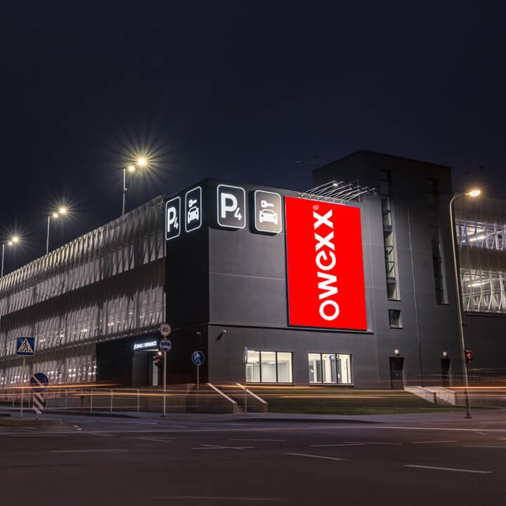 Leuchtkasten ORV 1 — Flughafen Vilnius