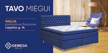 Gemega – miegamojo baldai