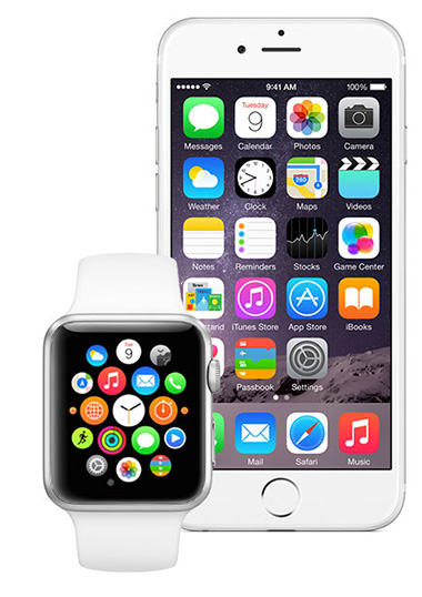 Mobiliųjų programėlių pritaikymas iPhone, iWatch