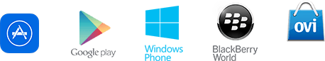 Mobiliųjų programėlių talpinimas Apple Store, Gogle Play, Windows Apps Store, BlackBerry App World, OVI Store Apple Store, Gogle Play, Windows Apps Store, BlackBerry App World, OVI Store