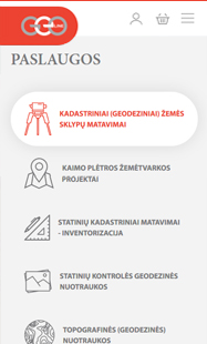 Sukurta elektroninė parduotuvė pritaikyta išmaniesiems mobiliesiems telefonams